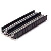 N 186mm 7-5/16" Double Plate Girder Bridge, Black