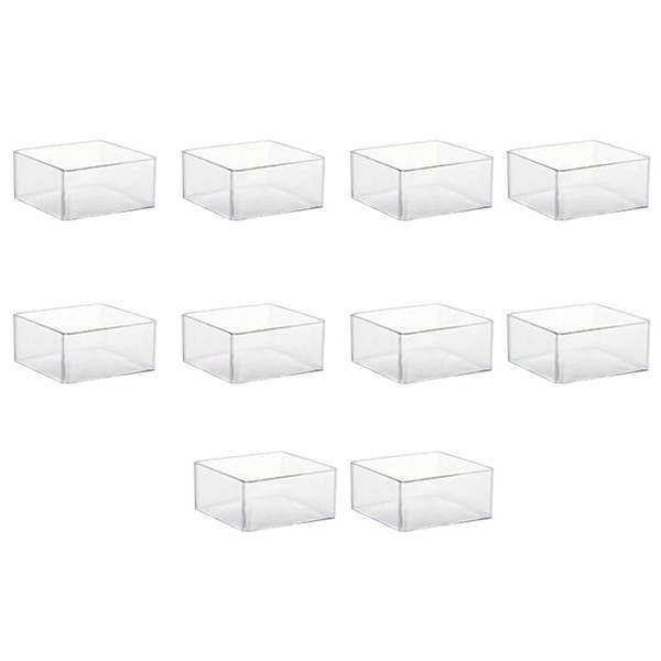 Leliafleury 10Pcs Rubber Leg Tips 30mm x 30mm Square Rubber