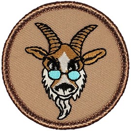 Old Goat 2011 Patrol Patch - 2" Diameter Round Embroidered Patch (Sew-on)
