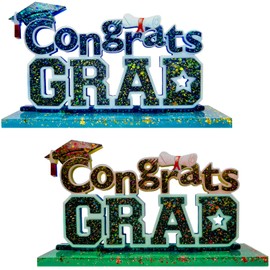 ZQYSING 2025 Graduation Resin Molds, Congrats Grad Letter Molds Silicone for Epoxy Resin Casting DIY Graduate Gift Decors