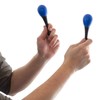 TIGER MAR28-10-BL Mini Egg Maracas - Childrens Percussion Shaker Instrument