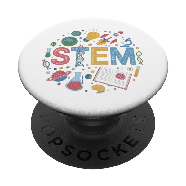 Stem Scientist Laboratory Experiments Kids Women Men PopSockets Adhesive PopGrip