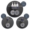 Uten Shower Shelf No Drilling Set, Shower Basket, Soap Dish