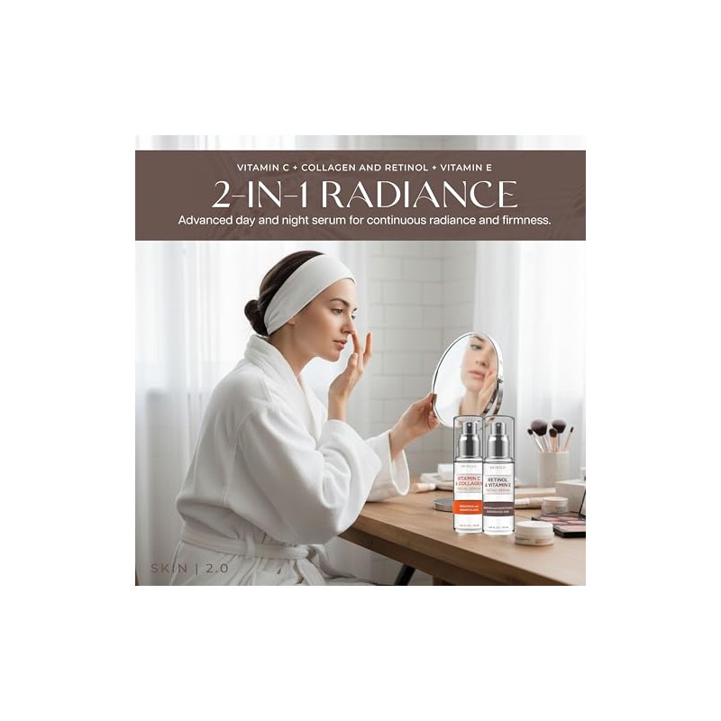 Skin 2.0- Suero de día con vitamina C y colágeno
