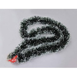 5X 2.5M Christmas Snow Tips Tinsel Garland Snowflakes Natural Decor Ornaments