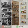 Over the Door Organizer - 6-Tier Adjustable Pantry Shelves and