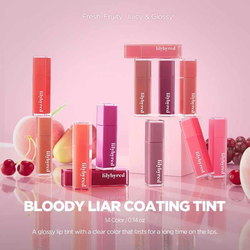 Authentic lilybyred Lily by Red Bloody Liar Coating Tint (#08