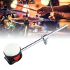 Drum Beater Hammer Metal Handle Round White Felt Head Perfect