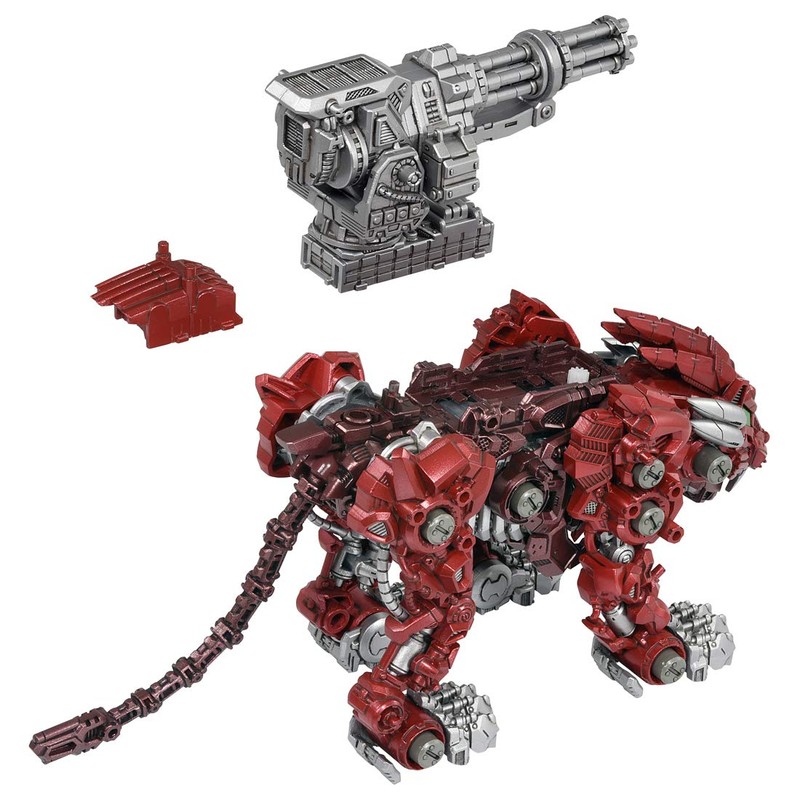 ZOIDS ZW47 Burning Liger Core Drive Weapon Impact Gatling Set