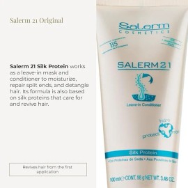 Tratamiento Acondicionador Para Cabello Procesado Maltratado Salerm 21 Mascarilla 100 Ml