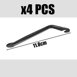 TVSVKWE 4 Pieces Of Bicycle Tire Lever, Metal Tire Lever, Tire Repair Tool, Bicycle Tire Repair Tool.