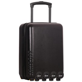 TAKE OFF Luggage 3.0 - Personal Item, 18x14x8 Inches, Underseat Suitcase with Removable Wheels, Hard Shell Luggage, Small Carry On Overnight Weekender, Airport & Travel Essentials, TSA Approved, Green