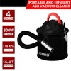 JIENUO Ash Vacuum Cleaner, with Semi Auto Filter Clean and