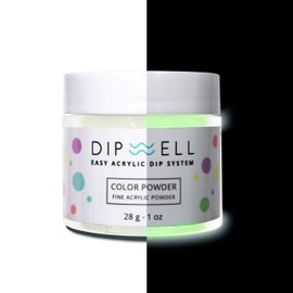 Nail DIP Powder, Glow in the Dark Color Collection, Dipping Acrylic For Any Kit or System by DipWell (GW - 05)