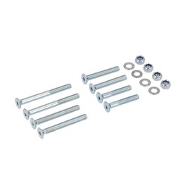 Set: Senkschrauben für Senkscheiben Aluminium für Federbein/Stoßdämpfer, Innensechskant M8 - DIN7991