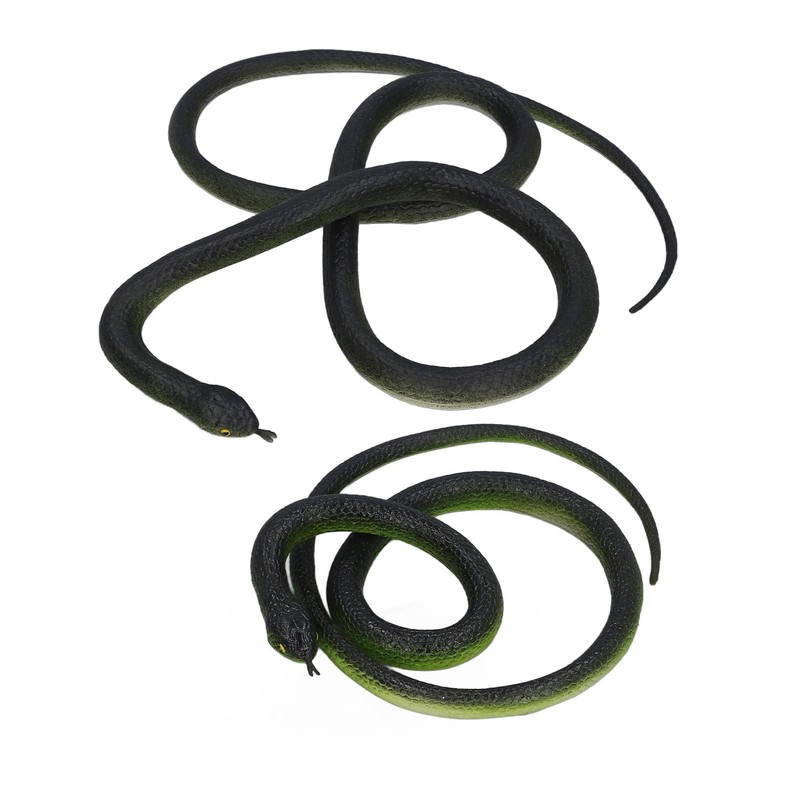 2 Set Snake Prank with String Clip Lifelike Adult Clip