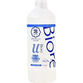 Bioreu The Body Foam Type, Pure Savon Scent, Refill 15.9 fl oz (450 ml), High Lubricant Formula Fresh Cream Foam
