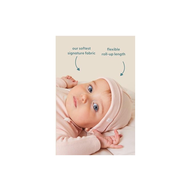 MORI Baby Soft & Gentle Organic Cotton Bamboo Hat in