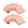 sourcing map Flat IC Chipset Thermal Copper Heatsink for CPU