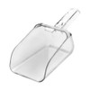 32 oz. Clear Plastic Utility & Ice Scoop, Each