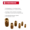 Gedotec ZYSA Concealed Drilling Hinge | 1 Piece Furniture Hinge