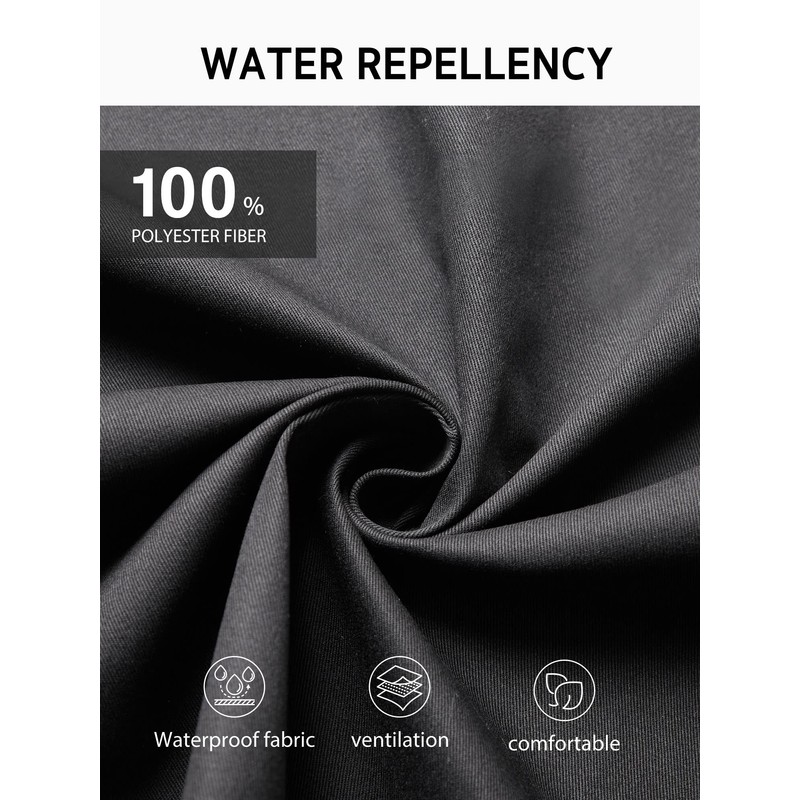 Syntus 3 Pack Server Aprons with 3 Pockets, Waterdrop Resistant