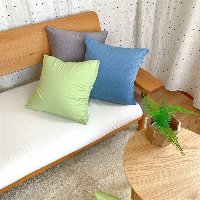 Gold Cushion Cover, Cool to Touch, 17.7 x 17.7 inches