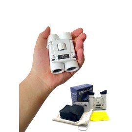 Binoculars for Live Opera Glasses Theater (20x Optics, Image Processing Technology, Image Stabilization), Binoculars, Concert, Vibration Proof, Waterproof, Moisture-Proof, Ultra Lightweight, Small,