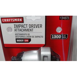 Craftsman Impact Driver Attachment for Bolt On System 937973 Attachment ONLY