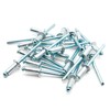 Hippo Hardware (6mm X 14mm) Pop Rivets Dome Head Open