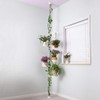 Hershii 5-Layer Indoor Plant Pole Spring Tension Rod Corner Flower
