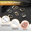 PATIKIL Single Prong Buckle, 5 Pcs 0.7 Inch Adjustable Metal
