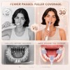 cepillo para polvo de dientes eléctrico envolvente de 3 caras,