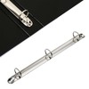 8 Pack Letter Size Ring Binder Mechanism, Metal 3 Ring