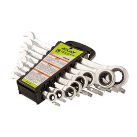 ARCAN ARW16M Metric Ratcheting Combination Wrench Set, 16-Piece