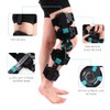 Hinged Rom Knee Brace, Adjustable Post Op Knee Immobilizer for