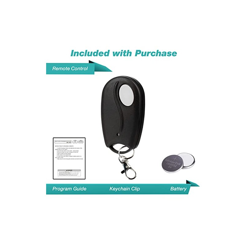 Keychain Garage Door Remote for Linear Mega Code (ACT-31B)