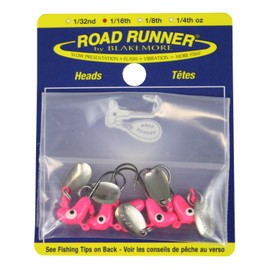 Blakemore TTI Fishing Co Road Runner Bulk Head Hook - Gancho para Pesca, Rosado, 1/16-Ounce
