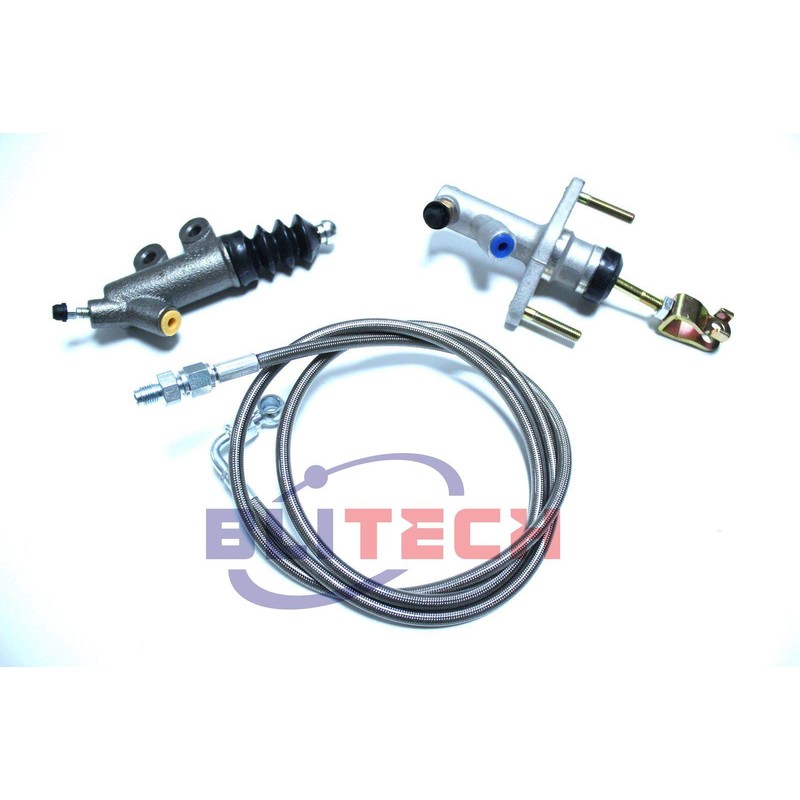 Blitech Clutch Master and Slave Cylinder Line Kit compatible with