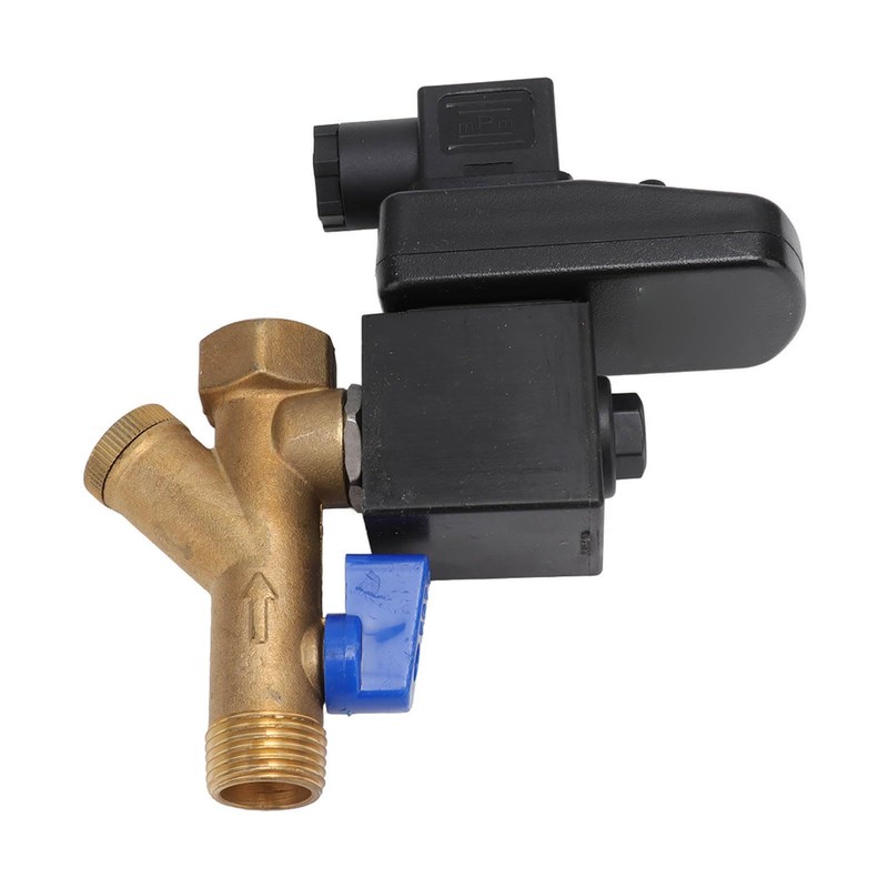 Electronic Drain Valve, 16bar Working Pressure, Brass, Noise, DN15 G1/2