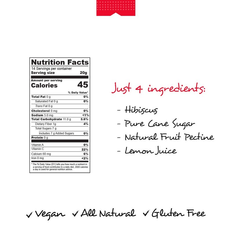 Hibiscus Marmalade 10 oz - The Casa Market