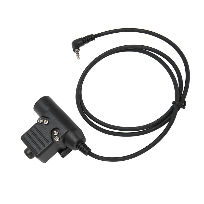 U94 PTT Headset Adapter 90cm Back Clip Headset Connector Cable