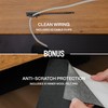 Under Desk Drawer Slide Out Attachment - Carbon Steel Undermount