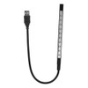 Mini USB LED Leselicht 5V Flexible Lampe Taschenlampe mit 10