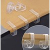 DurReus Clear Plastic Tablecloth Clips Outdoor Party Picnic Table Cover