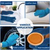 BLMHTWO 2 Pairs Microfiber Dusting Gloves Washable Microfiber Gloves Mitt