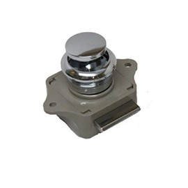 Sea Dog 224312; Push Botton Rim Latch Chrome Made by Sea Dog