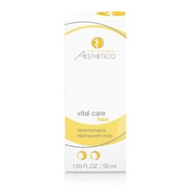 AESTHETICO vital care - Purifying Healing Mask for Acne/Blemished Skin, Refines Pores with Cucumber Extract, 50 ml