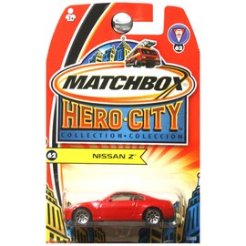 Matchbox 2005 Hero City Nissan Z in Red #62