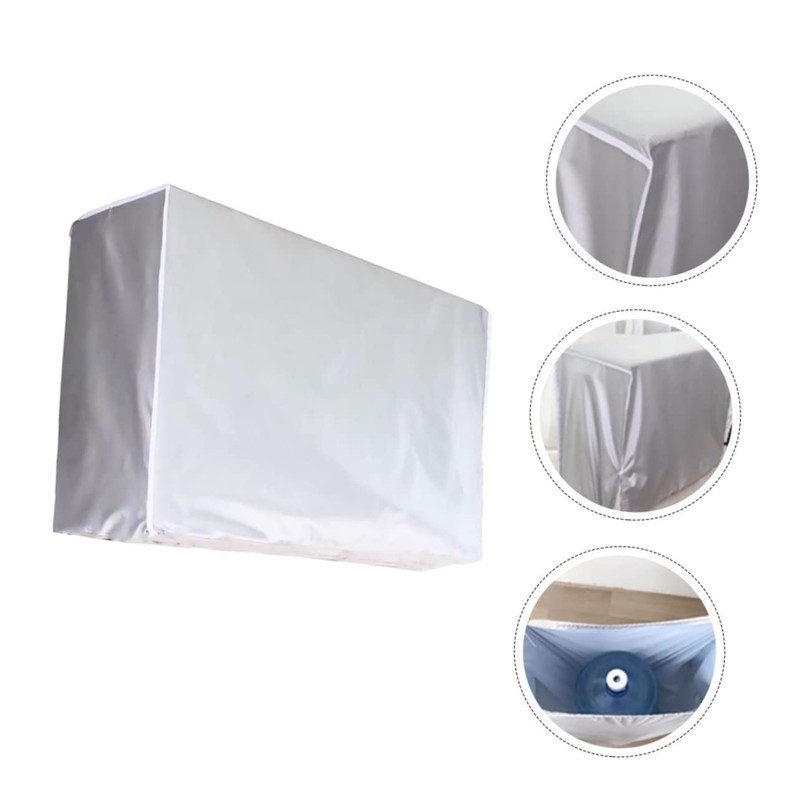 KICHOUSE Central Ac Cover Water Resistant Air Conditioner Protective Cover